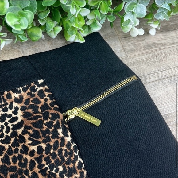 Michael Kors Zip Ponte Combo
Black Leopard Skirt - Picture 6 of 6